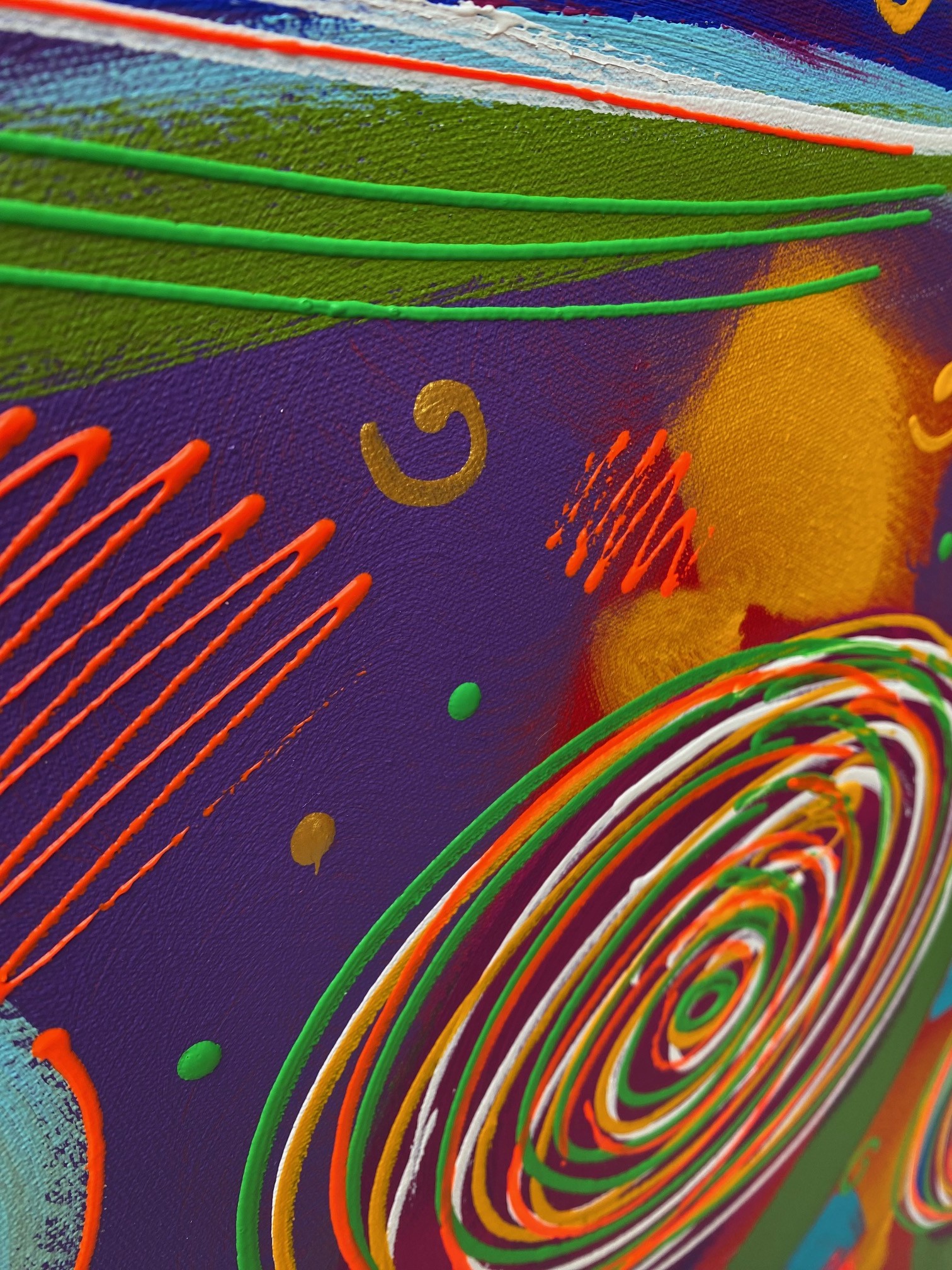 Neon Serie - #4 Mr Brown Detail